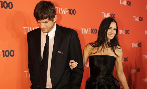 Ashton Kutcher i Demi Moore /AFP