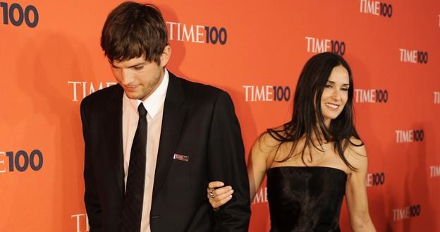 Ashton Kutcher i Demi Moore /AFP