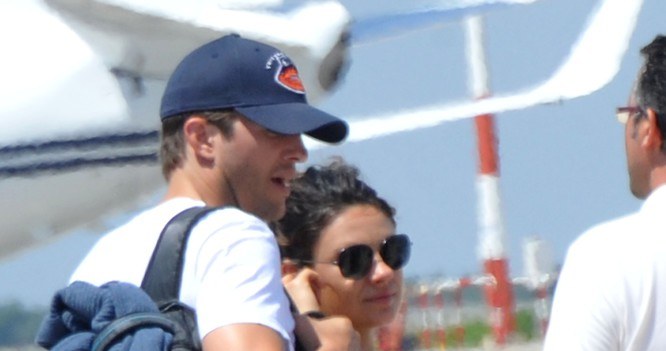 Ashton Kutcher i Mila Kunis /Mertino / Splash News /East News