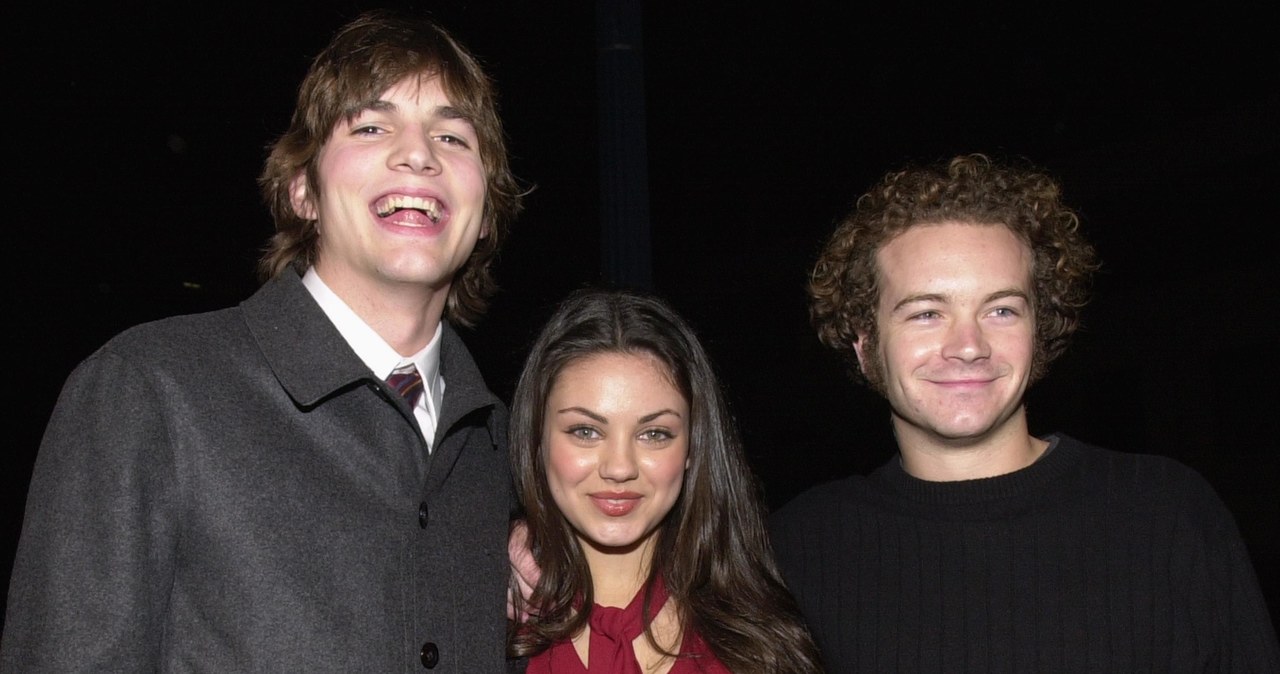 Ashton Kutcher, Mila Kunis, i Danny Masterson /Chris Weeks /Getty Images