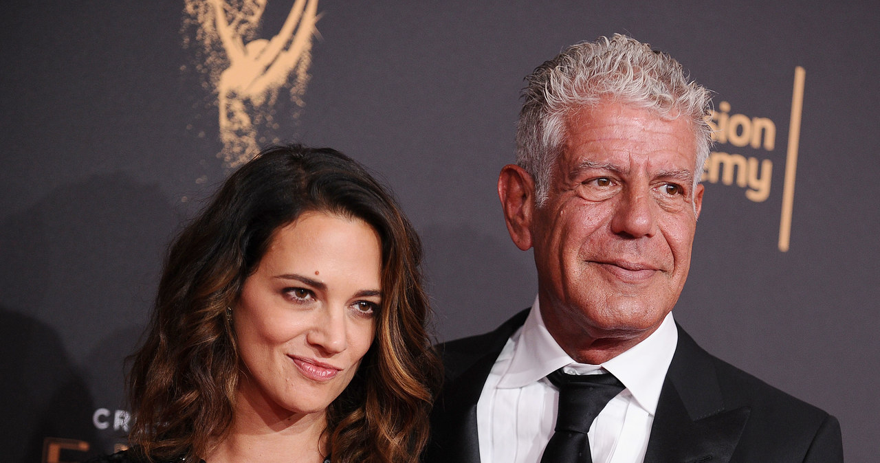 Asia Argento i Anthony Bourdain /Jason LaVeris/FilmMagic /Getty Images