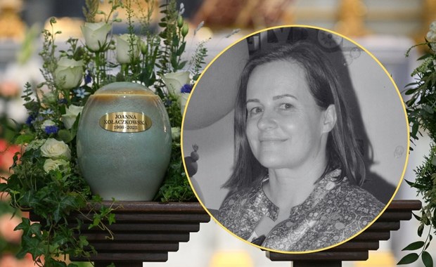 "Aśka nie skończyła życia". Poruszające słowa na pogrzebie Joanny Kołaczkowskiej