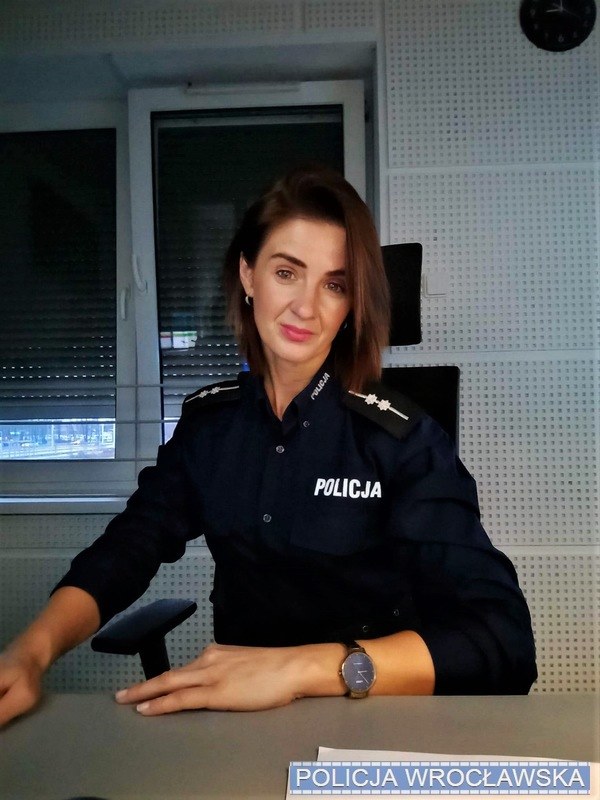Asp. Renata Piech /Dolnośląska Policja /Policja