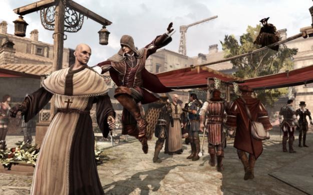 Assassin's Creed: Brotherhood sprzedaje się znakomicie, co zwiastuje kolejną odsłonę serii /Informacja prasowa