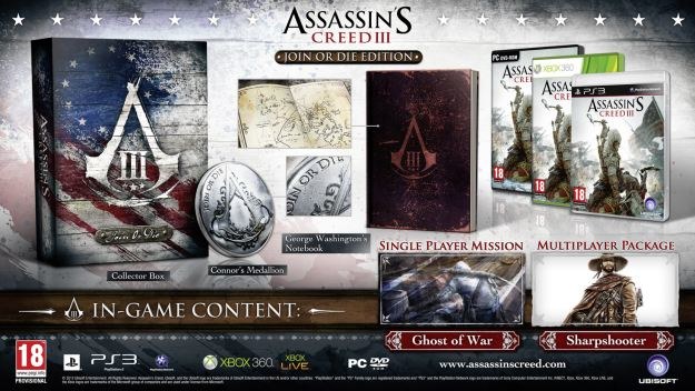 Assassin's Creed III w wydaniu Join or Die Edition /Informacja prasowa