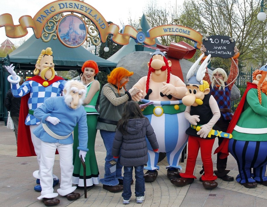 Asterix podbija Niemcy! Pierwszy park rozrywki poza Francją powstanie pod Lipskiem /PIERRE VERDY /AFP/EAST NEWS