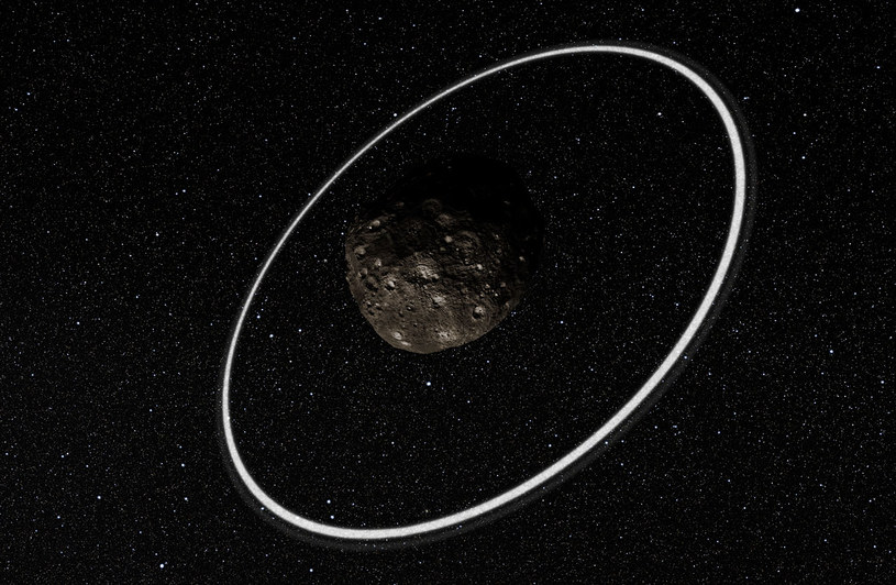 Asteroida Chariklo ma własny pierścień /materiały prasowe