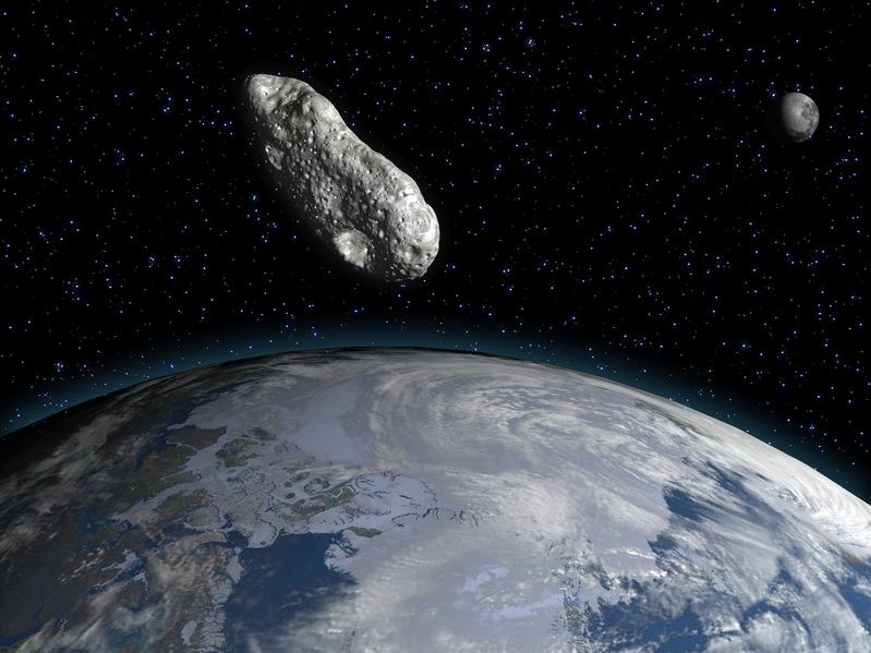 Asteroida mijająca Ziemię /123RF/PICSEL