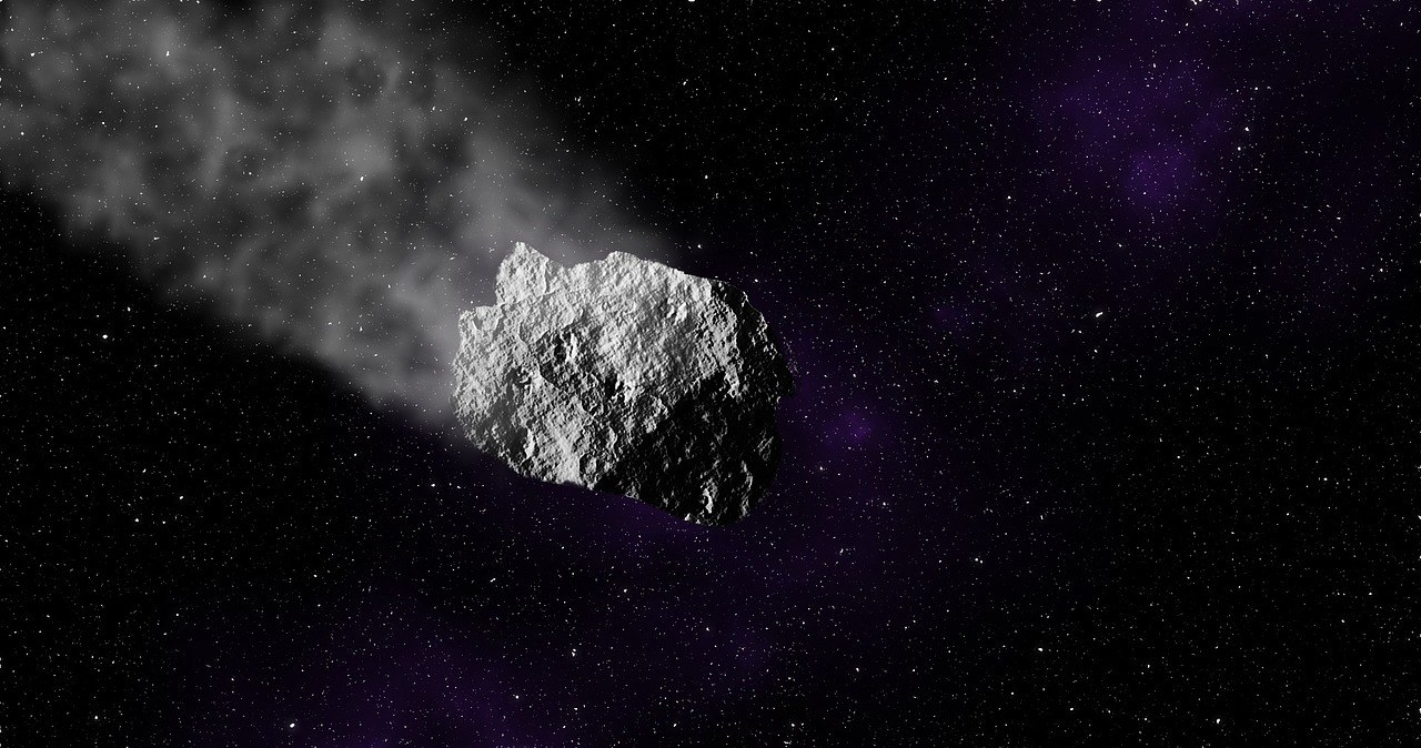 Asteroidy mogą być kluczem w odpowiedzi skąd wzięło się życie na Ziemi /Pixabay.com