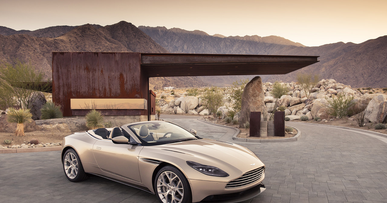 Aston Martin DB11 Volante /Informacja prasowa