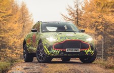 Aston Martin DBX przechodzi testy na drogach i nie tylko