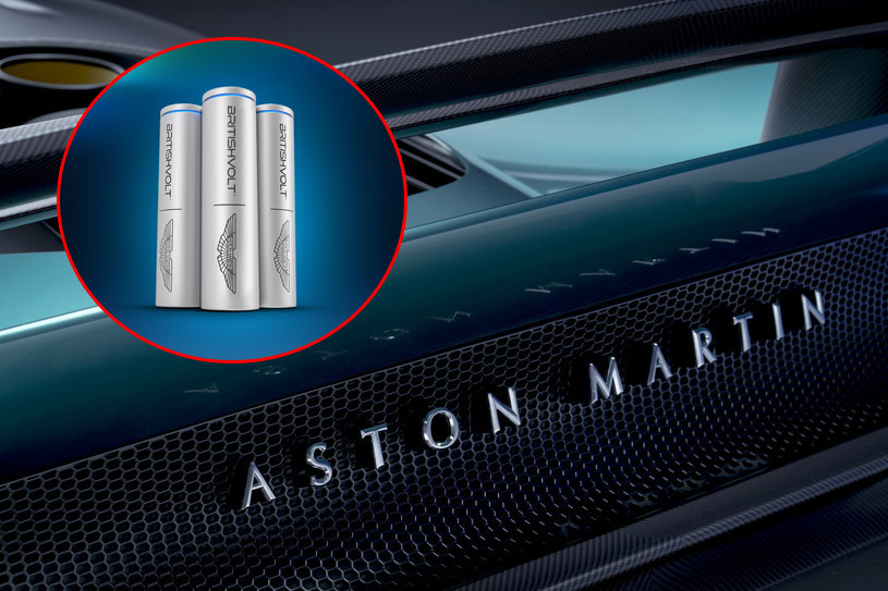 Aston Martin pracuje nad wysokowydajnymi akumulatorami /Informacja prasowa