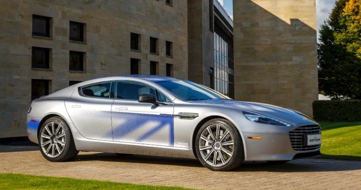 Aston Martin RapidE /Informacja prasowa