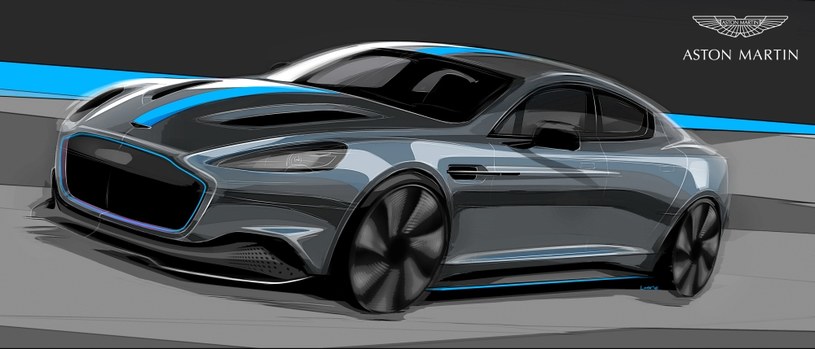 Aston Martin RapidE /INTERIA.PL/informacje prasowe