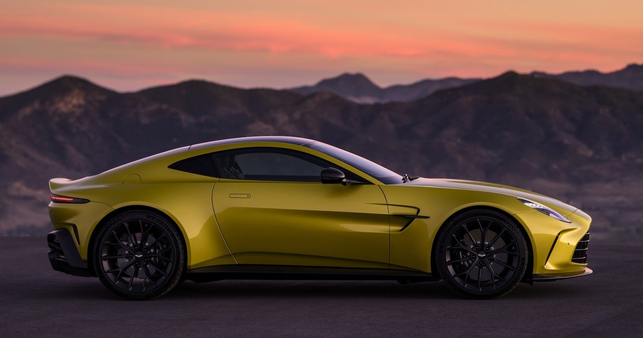 Aston Martin Vantage jest najmocniejszym autem w historii tej nazwy. /materiały prasowe