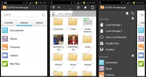 Astro File Manager /materiały prasowe