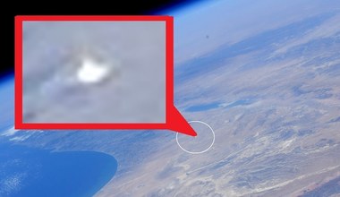 Astronauci z ISS zaskoczeni "jasną kropką" widoczną z orbity