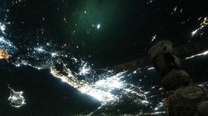 Astronauta uchwycił meteor z pokładu ISS. Na Ziemi takich widoków nie mamy