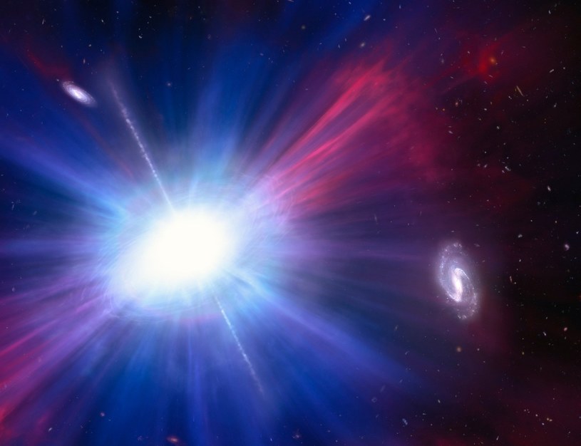Astronomowie dostrzegli w kosmosie wybuch, który przeczy znanej nauce. Czym właściwie jest? /@DaneyCasey /Twitter