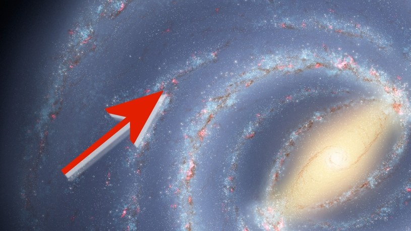 Astronomowie odkryli dziwną strukturę w jednym z ramion Drogi Mlecznej /Geekweek