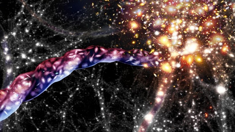 Astronomowie odkryli największą dotąd wirującą strukturę we Wszechświecie /Geekweek