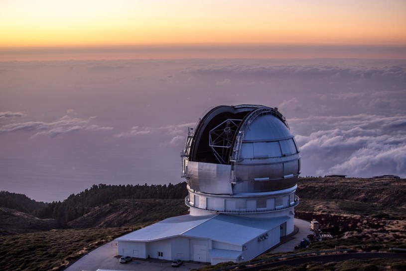 Astronomowie zauważyli pierścień Quaoara wykorzystując Wielki Teleskop Kanaryjski z zamontowaną specjalną kamerą HiPERCAM /Gran Telescopio Canarias