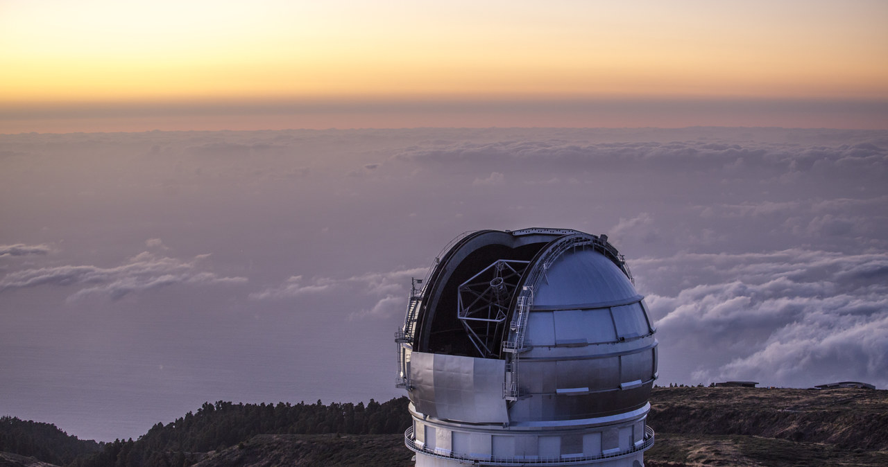 Astronomowie zauważyli pierścień Quaoara wykorzystując Wielki Teleskop Kanaryjski z zamontowaną specjalną kamerą HiPERCAM /Gran Telescopio Canarias
