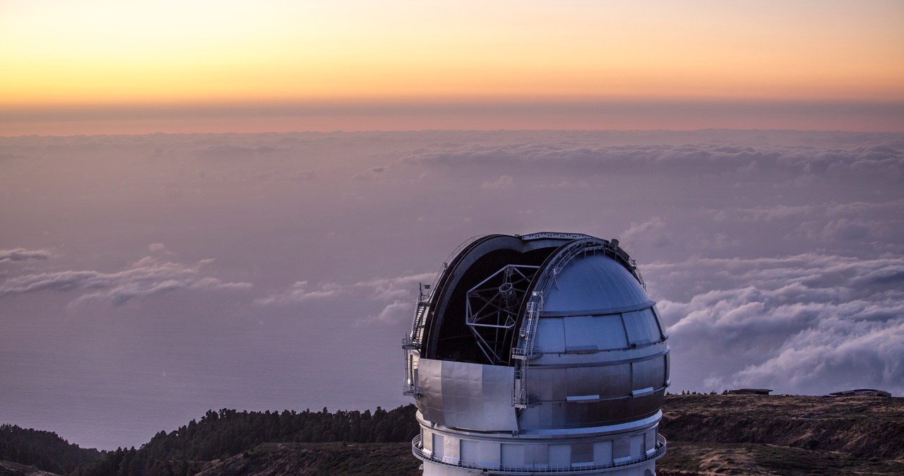 Astronomowie zauważyli pierścień Quaoara wykorzystując Wielki Teleskop Kanaryjski z zamontowaną specjalną kamerą HiPERCAM /Gran Telescopio Canarias /materiały prasowe