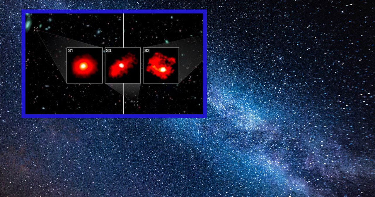 Astronomowie znaleźli "czerwone potwory" w kosmosie. To galaktyki stare prawie jak cały wszechświat /123RF/PICSEL