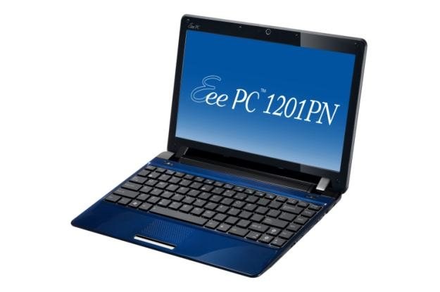 Asus Eee PC 1201 PN - jeden z pierwszych netbooków korzystających z nowego ION-a /INTERIA.PL/informacje prasowe