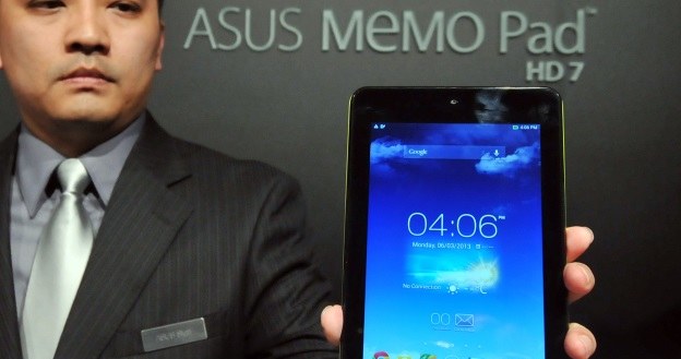 Asus MeMO Pad HD 7 został zaprezentowany podczas targów Computex 2013 /AFP