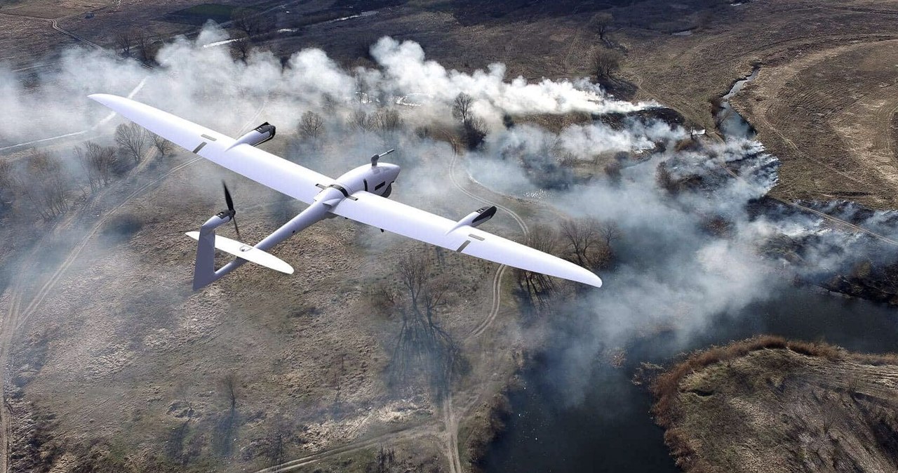 Atak dronów na lotnisko w Lipiecku /Quantum-Systems /materiały prasowe