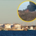 Atak dronów na rosyjski port i rafinerię