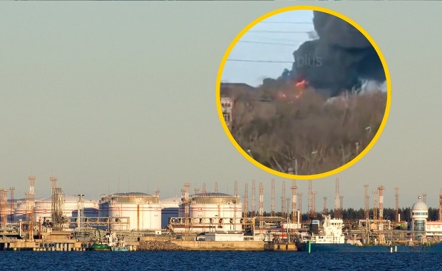 Atak dronów na rosyjski port i rafinerię