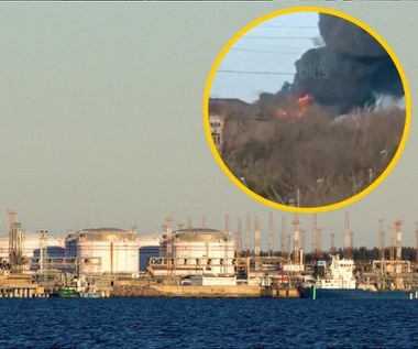 Atak dronów na rosyjski port i rafinerię