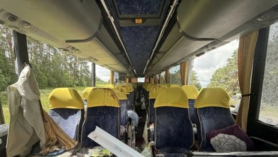 Atak dronowy na autobus z dziećmi z Białorusi. Rosja oskarża Ukrainę