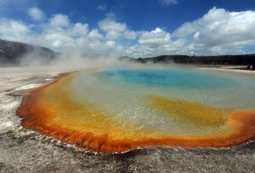 Atak jądrowy na wulkan Yellowstone - tak Rosjanie chą pokonać USA. /AFP