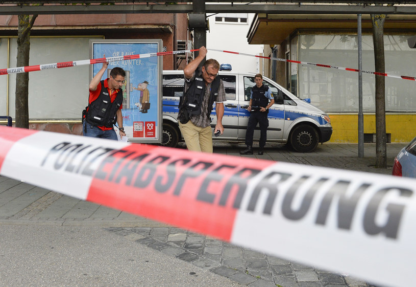 Atak maczetą w Niemczech /- /AFP
