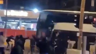 Atak na autokar piłkarzy w Marsylii. 9 osób zatrzymanych