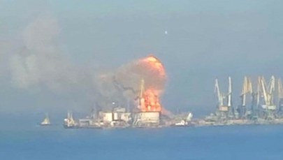 Atak na cztery statki w pobliżu terminala naftowego. Morze Czarne jest polem bitwy