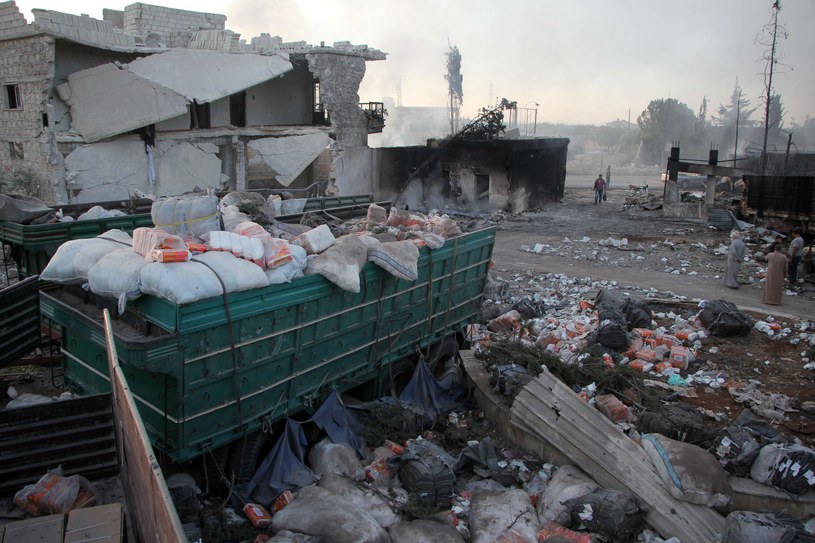 Atak na konwój humanitarny w Syrii / zdj. ilustracyjne /AFP