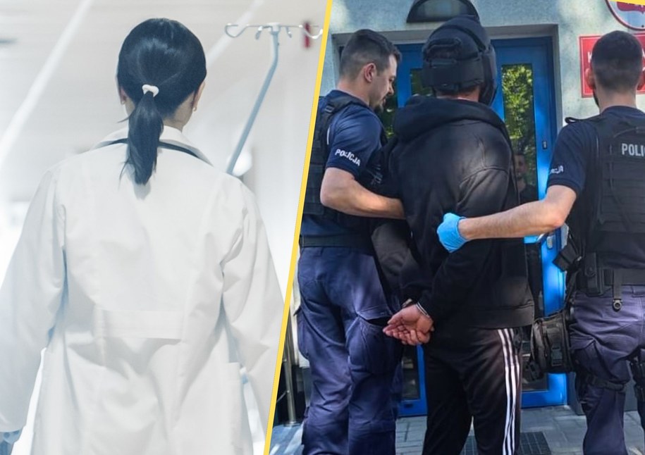 Atak na lekarkę w Częstochowie, fot. Śląska policja /Shutterstock