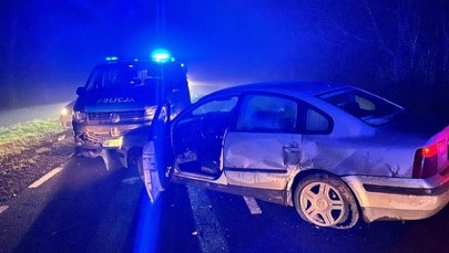 Atak na policjanta, ucieczka i uszkodzone radiowozy. Akcja jak z filmu w Lubuskiem