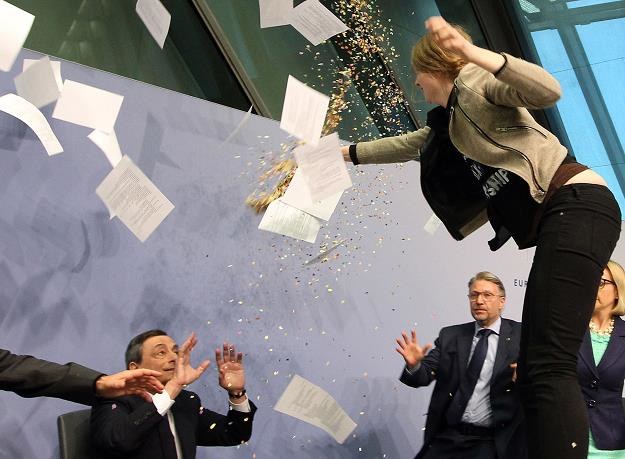 Atak na prezesa EBC /AFP