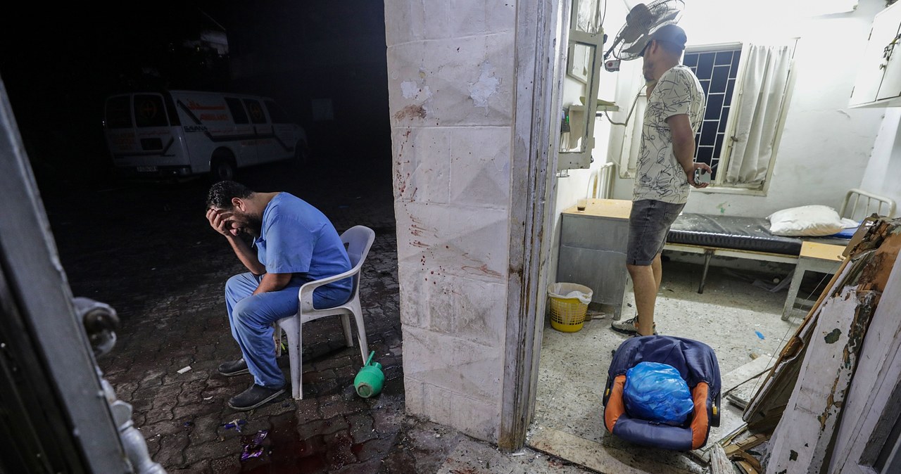 Atak na szpital w Gazie. Zginęło kilkaset osób