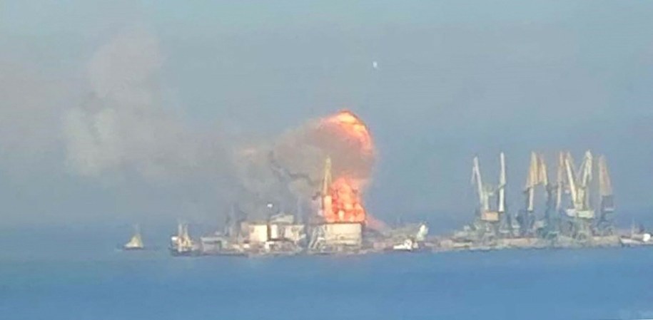 Atak na tankowce na Morzu Czarnym - zdjęcie poglądowe /-/AFP/East News /East News