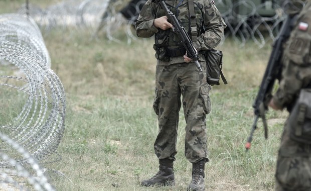 Atak na żołnierza na granicy z Białorusią. Użyto broni