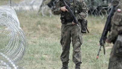 Atak na żołnierza na granicy z Białorusią. Użyto broni