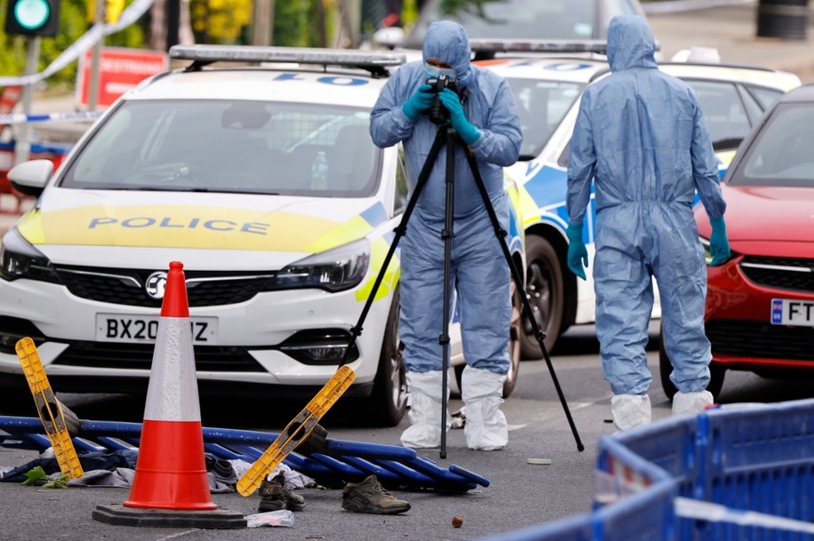 Atak nożownika w Londynie /Tolga Akmen /PAP
