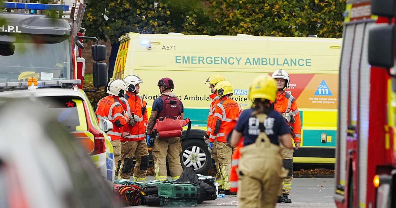 Atak nożownika w synagodze w Manchesterze